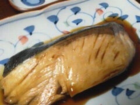 シンプルぶりの照り焼き